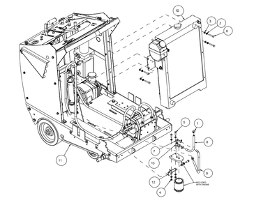 Section 04 Diagram and Parts List for MK-4020KBG 167420-20G MK Diamond Concrete Saw